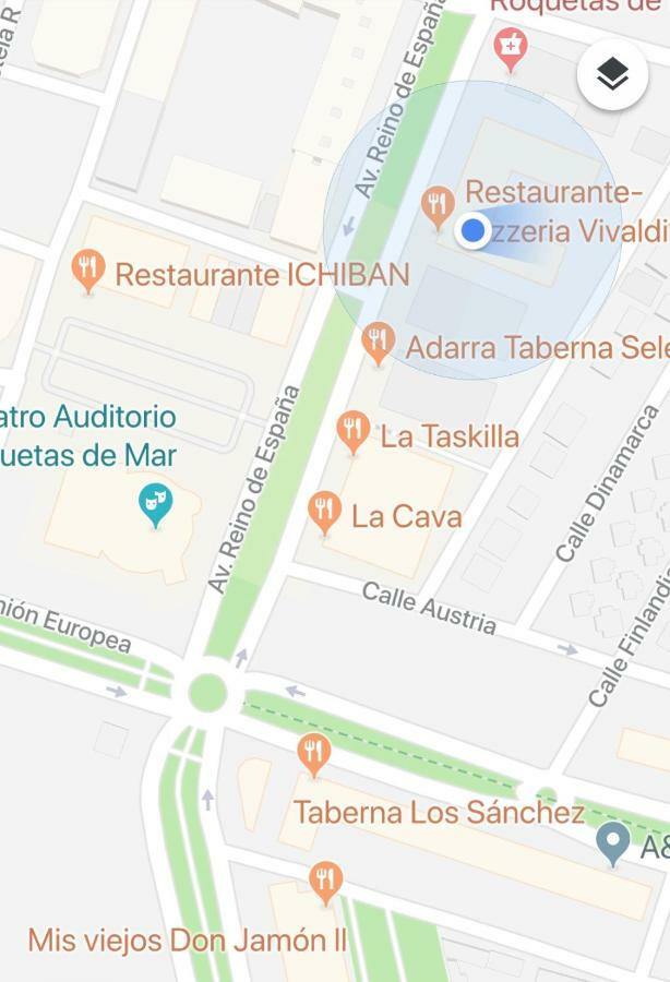 Atico Deluxe Entre Centro Y Playa Salinas Con Terraza, Wifi, Piscina Climatizada, Gym, Sauna Y Garaje -Smart Tv 滨海罗克塔斯 外观 照片